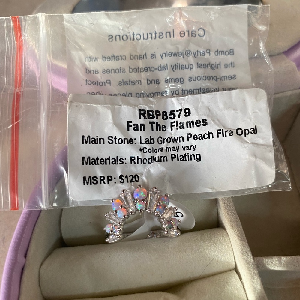 Fan The Flames BP October Ring size 5